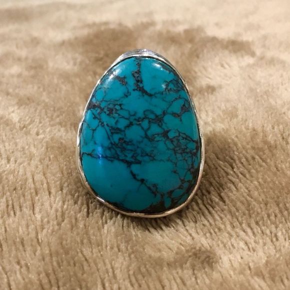 SILPADA Turquoise Sterling Silver 925 Ring - Picture 2 of 9